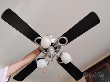 lampadario con pale 