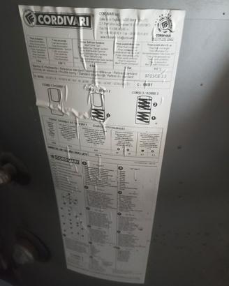 bollitore accumulo cordivari 2000lt scambiatore 