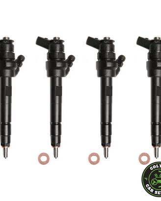 4 INIETTORI BOSCH 0445110654 LAND ROVER JAGUAR 2.0