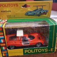 POLITOYS EXPORT 564 1/43 PANTHER BERTONE ROSSO BOX