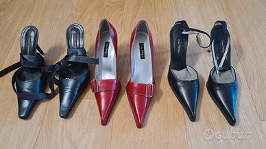 3 paia scarpe Mario Bologna n. 38.50