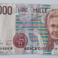 BANCONOTA da collezione AG750986K