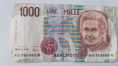 BANCONOTA da collezione AG750986K