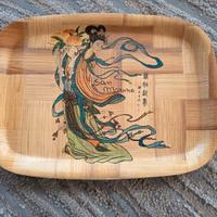 Vassoio bambù vintage