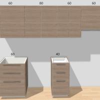 Cucina METOD componibile Ikea colore brokhult
