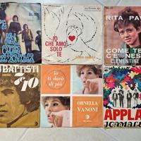Lotto 6 dischi vinile 45 giri artisti vari