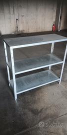 scaffale in alluminio a 5 ripiani