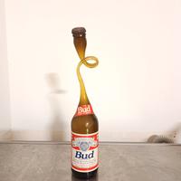 Bottiglia da collezione vintage birra Bud anni '90