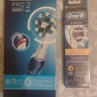 Spazzolino OBPro 2+ 4 testine nuovi