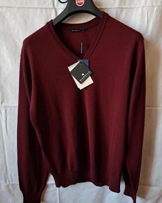  Pullover lana merino extra fine nuovo
