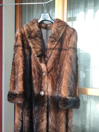 Pelliccia italiana vintage di visone anni 90