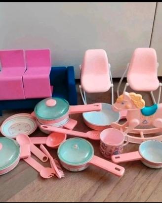 Accessori Casa Barbie Vintage anni 90