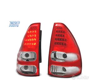 FANALI A LED TOYOTA LAND CRUISER FJ120 03-09 ROSSO