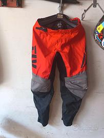 completo e maglietta motocross 