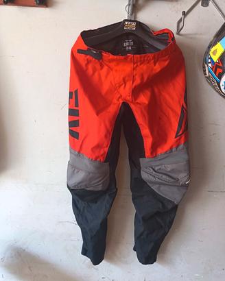 completo e maglietta motocross 
