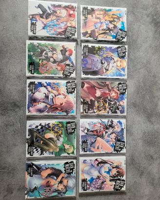 volumi manga Dan Machi dall'1 al 10