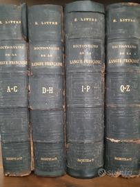 Dizionari vecchi di francese 4 tomi