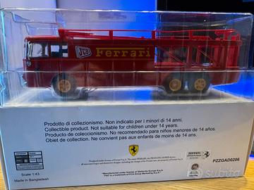 CAMION BISARCA FIAT 306/2 SCUDERIA FERRARI 1/43