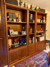 Libreria modulare in tre pezzi