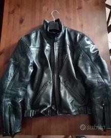 Giubbotto in pelle x moto