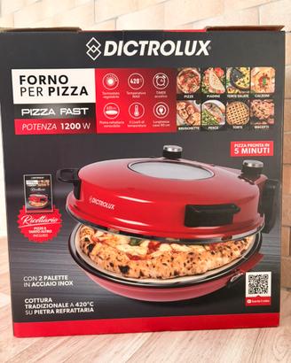 Forno pIzza  DICTROLUX Potenza 1200W