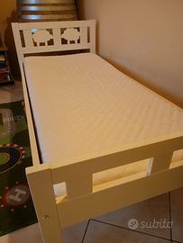 Letto bambini ikea kritter 70x160 con materasso e