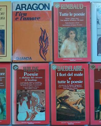Libri di poesia e teatro