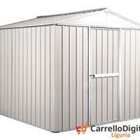 Box deposito lamiera di Acciaio 275x175 bianco