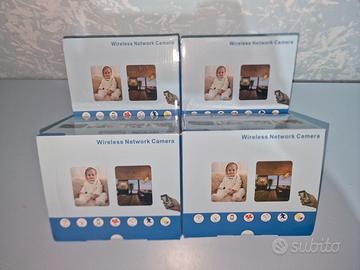 📹🔒 4 Videocamere di Sorveglianza 360°