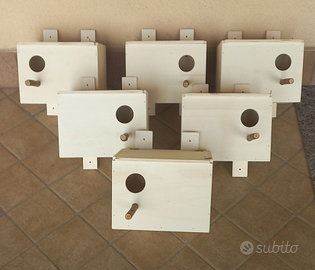 Nidi realizzati artigianalmente