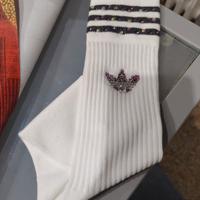 calzini adidas con brillantini