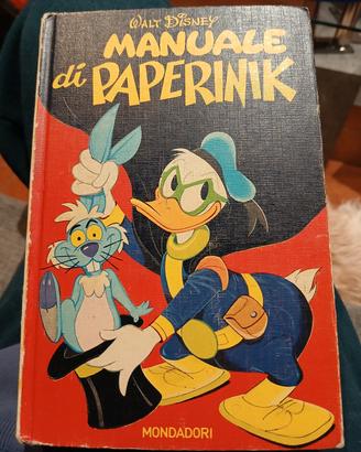 MANUALE di PAPERINIK, Walter Disney 1975.