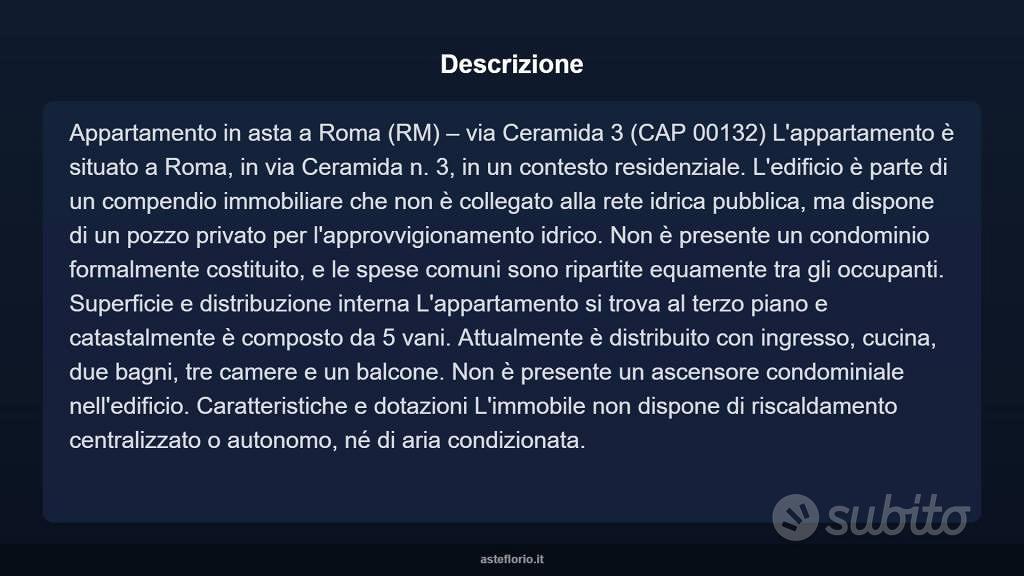 Appartamento – Roma, Borghesiana - Vista 3