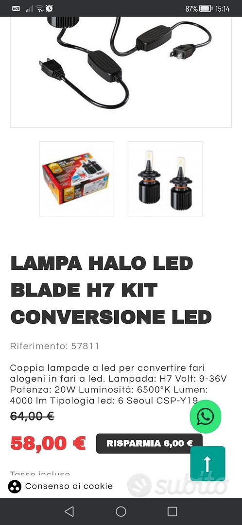 2 lampadine led h7 57811 lampa, Lampadine