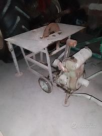 sega taglia legna a motore