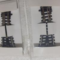 coppia scambi modellismo ferroviario scala n