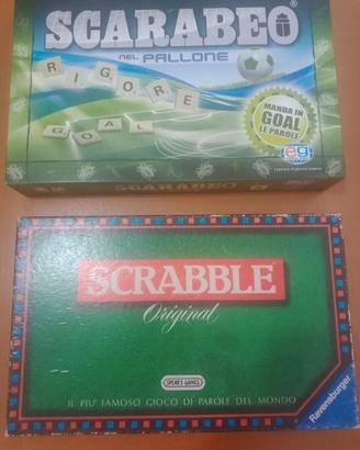Giochi da tavolo (Scarabeo e Scrabble Original)