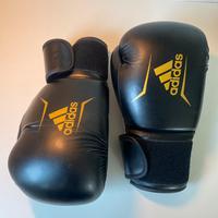 Guantoni da BOXE Adidas Neri 14 Once