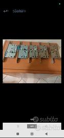 serratura porta 5 pezzi nuove 