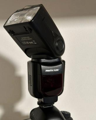 Flash a slitta per Canon Photo Lex