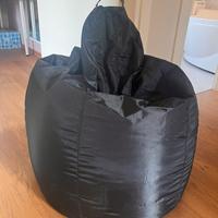 Pouf “fantozzi” nero