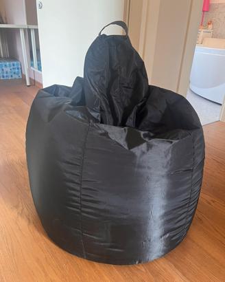 Pouf “fantozzi” nero