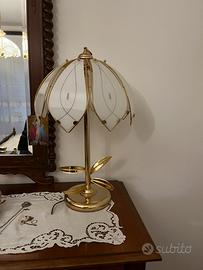 LAMPADA DA TAVOLO E PORTA CANDELE candelabro a 5 p