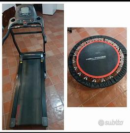 PACCHETTO FITNESS (TAPIS ROULANT + TRAMPOLINO)