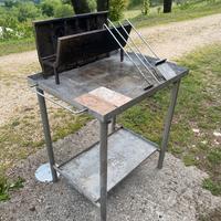 Barbecue bbq acciaio inox