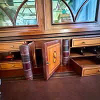 Libreria Secretaire stile Vittoriano