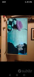 tv Samsung con supporto a muro 
