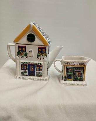 Wade Teiera e Lattiera Life Teapots