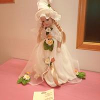 Bambola fatina in porcellana LM