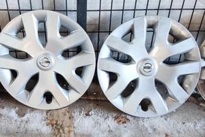 KIT DI 4 CERCHI IN FERRO ORIGINALI NISSAN CODICE O